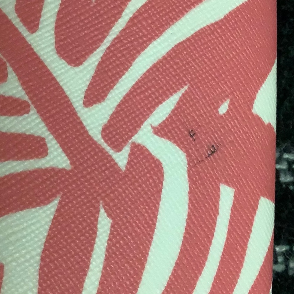 🔴 Kate spade pink & white tropical print wristlet - Picture 5 of 14